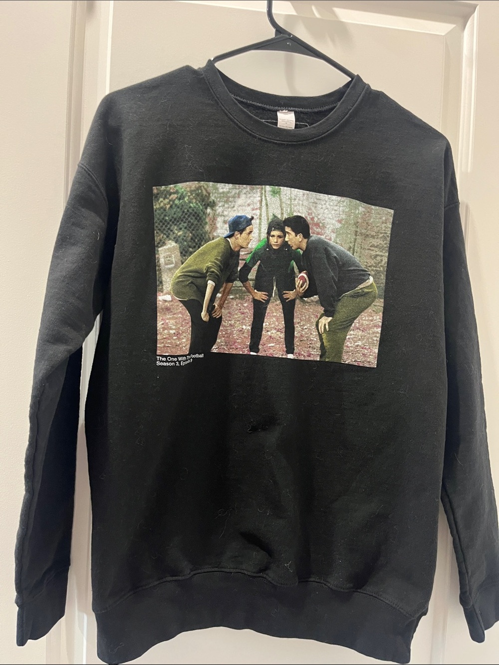 Friends Black Graphic Crewneck Sweater - Unbranded